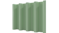 Профнастил Н75 800/750x0,7 мм, 6019 бело-зеленый глянцевый