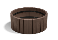 Экокашпо круглое Kashir 580х580х300