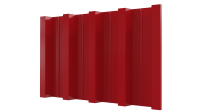 Профнастил Н60 902/845x0,7 мм, 3020 транспортный красный глянцевый