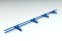 Снегозадержатель Econom d-25 (круг) 3,0 м NEXT Ral 5005 сигнальный синий