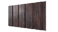 Профнастил К20 1195/1130x0,45 мм, Морёный дуб 3D