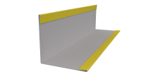 Планка завершающая 10x50x50x10 мм, 1018 цинково-желтый глянцевый