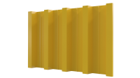 Профнастил Н60 902/845x0,5 мм, 1018 цинково-желтый глянцевый