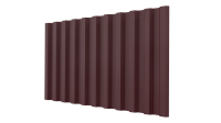 Профнастил С21 1051/1000x0,45 мм, 3005 винно-красный матовый