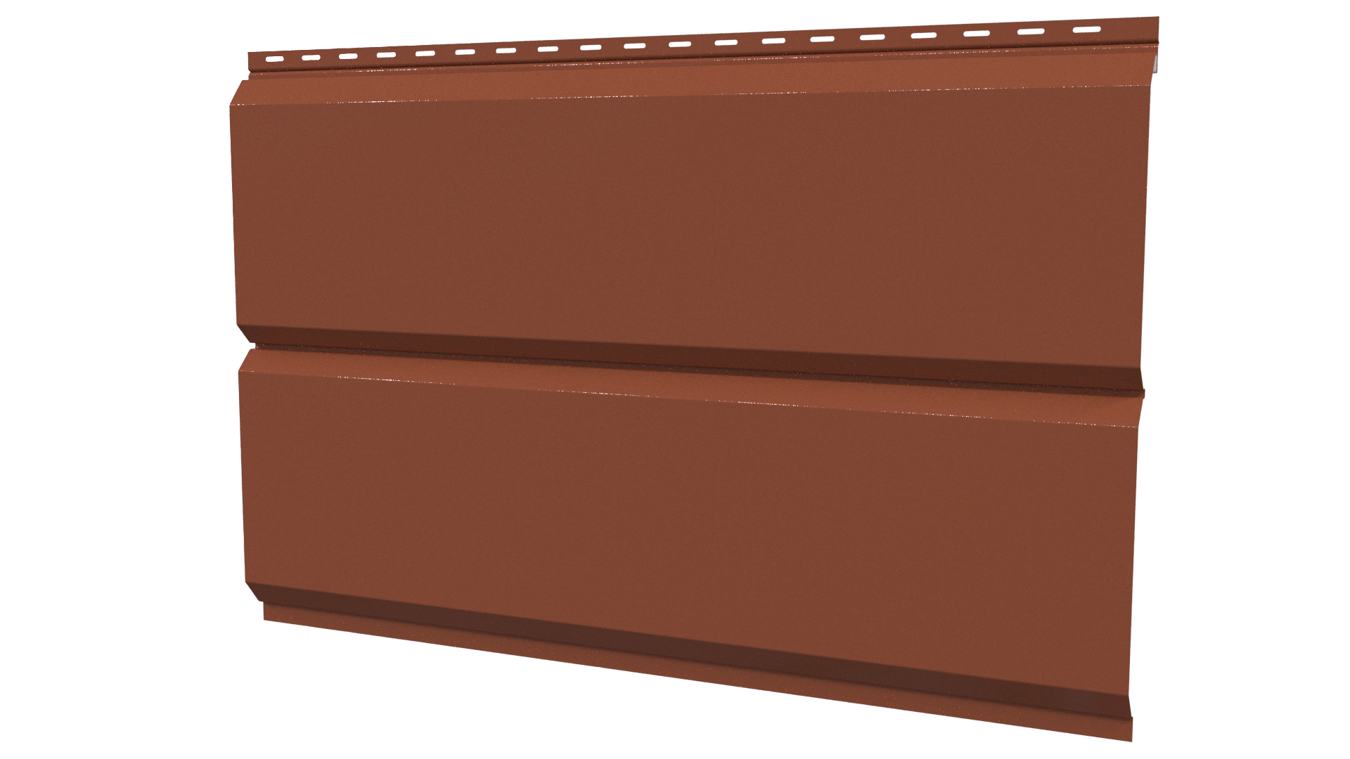 Л-брус 264/240x0,5 мм, 8004 медно-коричневый глянцевый