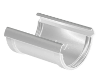 Соединитель желобов 120 мм, 7024 графит