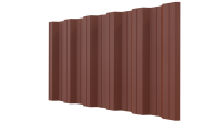 Профнастил НС35 1060/1000x0,5 мм, 8004 медно-коричневый матовый