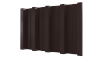 Профнастил Н60 902/845x0,45 мм, 8017 шоколадно-коричневый глянцевый