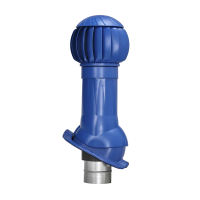 Готовый комплект изолированный для Monterrey кровли, серия Twister, 125x160 мм, 5005 сигнальный синий