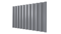 Профнастил С21 1051/1000x0,4 мм эконом, 7040 серое окно глянцевый