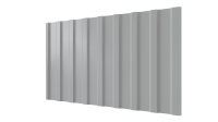 Профнастил С20R 1150/1100x0,7 мм, 7035 светло-серый глянцевый