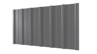 Профнастил НС16 1150/1100x0,4 мм эконом, 7037 пыльно-серый глянцевый