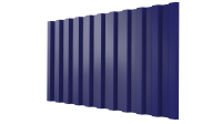 Профнастил С21 1051/1000x0,4 мм, 5002 ультрамариново-синий глянцевый