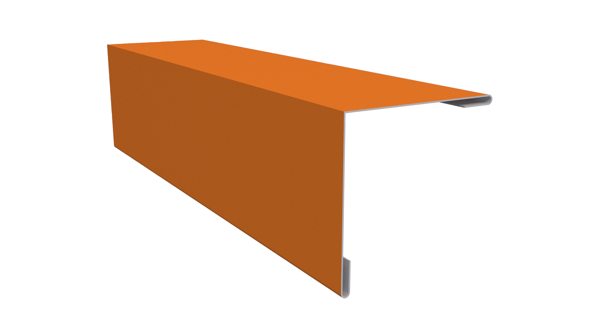 Угол наружный 50x50x2000 мм, 2011 насыщенный оранжевый глянцевый