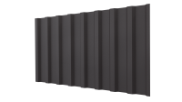 Профнастил С20B 1150/1100x0,45 мм, 8019 серо-коричневый матовый