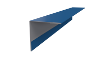Планка угла наружного 50x50x2000 мм, 5015 небесно-синий глянцевый