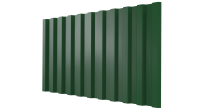 Профнастил С21 1051/1000x0,3 мм, 6002 лиственно-зеленый глянцевый