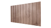 Профнастил С8 1200/1150x0,45 мм, Орех 3D