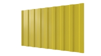 Профнастил С20R 1150/1100x0,65 мм, 1018 цинково-желтый глянцевый
