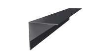 Планка угла наружного 30x30x2000 мм, 7024 графитовый серый PUR Pruf