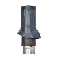 Вентиляционный выход G изолированный, 160 мм, 7024 графитовый серый