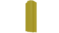 Штакетник Евротрапеция 117x0,4 мм, 1018 цинково-желтый глянцевый