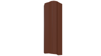Штакетник М-образный Престиж 118x0,4 мм, 8004 медно-коричневый глянцевый