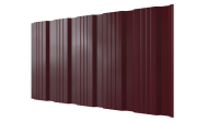 Профнастил К20 1195/1130x0,5 мм, 3005 винно-красный глянцевый