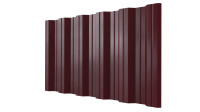 Профнастил НС35 1060/1000x0,4 мм, 3005 винно-красный глянцевый