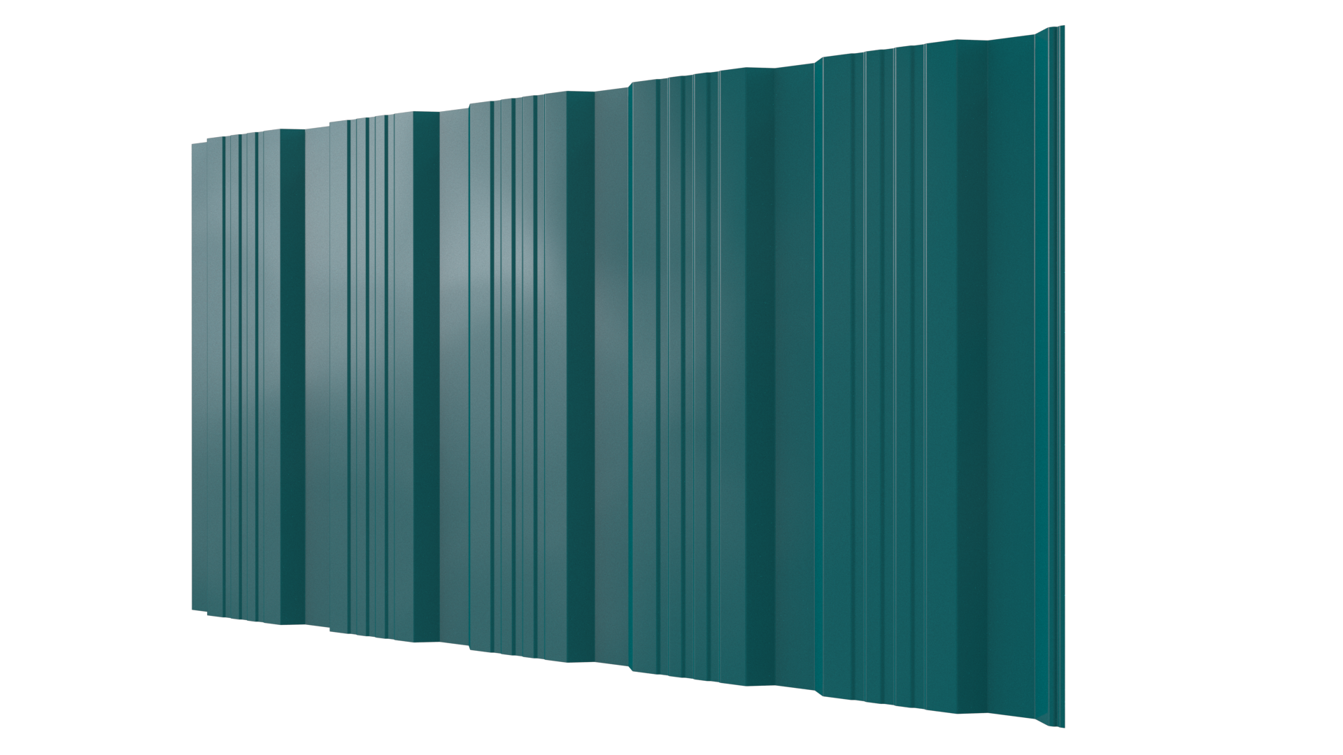 Профнастил К20 1195/1130x0,3 мм, 5021 водная синь глянцевый