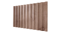Профнастил С21 1051/1000x0,45 мм, Орех 3D