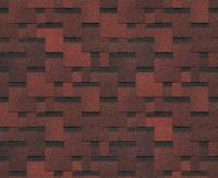 Гибкая черепица Döcke PIE Eurasia Лабиринт, Красный