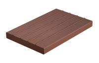 Террасная доска с текстурой под дерево тонкая