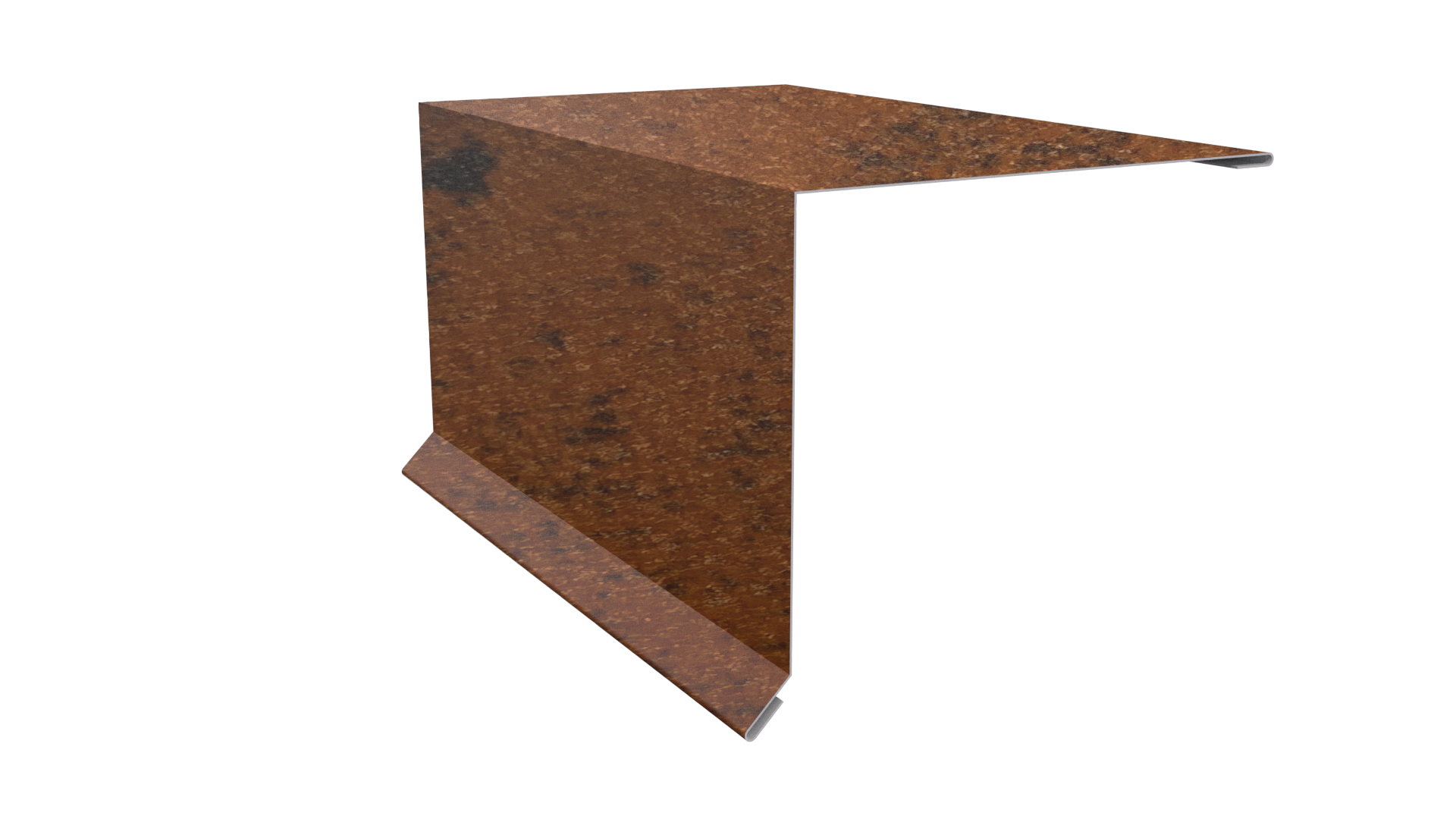 Планка торцевая 120x95x2000 мм, Картэн