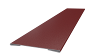 Крепежная планка 10x40x10 мм, 3011 коричнево-красный глянцевый