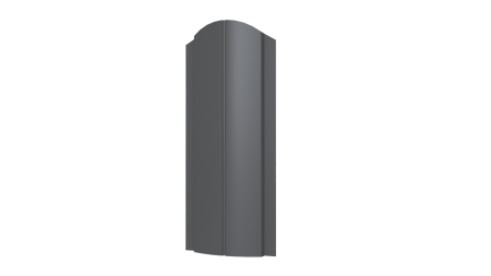 Штакетник Европланка 126x0,5 мм, 7037 пыльно-серый глянцевый