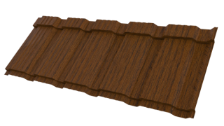 Профиль Пегас 1195/1130х0,45 мм, Дуб Локарно 3D