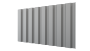 Профнастил С20A 1150/1100x0,3 мм, цинк