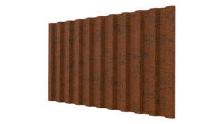 Профнастил С21 1051/1000x0,45 мм, Картэн