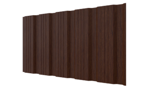 Профнастил К20 1195/1130x0,45 мм, Золотистый дуб 3D