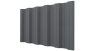 Профнастил НС35 1060/1000x0,45 мм, цинк