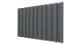 Профнастил С21 1051/1000x0,55 мм, цинк