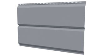 Л-брус 264/240x0,5 мм, 7040 серое окно глянцевый