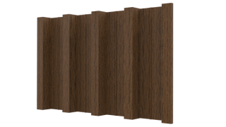Профнастил Н60 902/845х0,45 мм, Дуб Сантана 3D